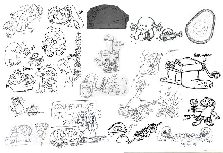 Food sketches