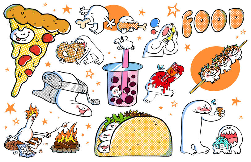 Food Stickers